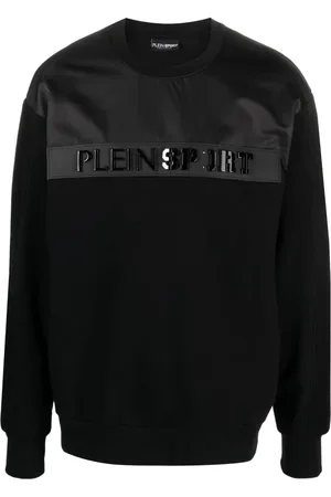 Philipp Plein Logo-lettering cotton sweatshirt