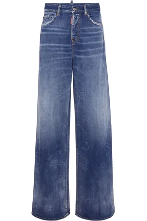 Dsquared2 High-rise wide-leg jeans