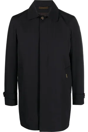 MOORER Classic-collar trench coat