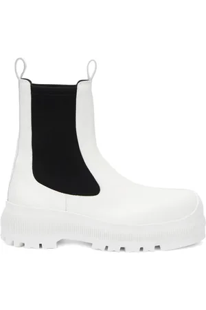 Jil Sander Slip-on leather Chelsea boots