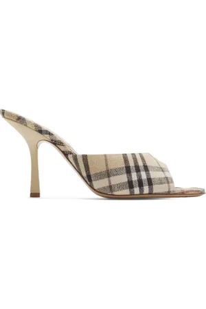 Burberry 90mm check-pattern sandals
