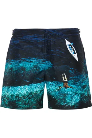 Orlebar Brown Bulldog photograph-print swim shorts