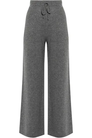 THEORY Flared knit trousers