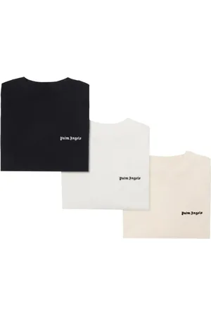 Palm Angels Logo-embroidered T-shirts (pack of three)