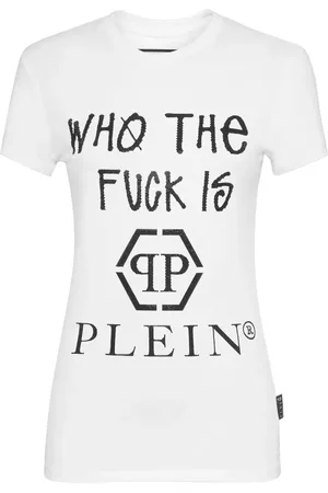 Philipp Plein Logo lettering cotton T-shirt