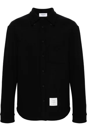 Thom Browne Herringbone cotton overshirt
