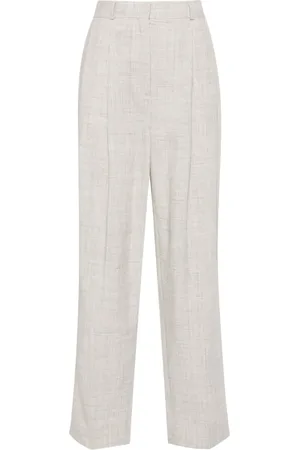Totême Double-pleated tailored trousers