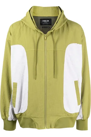 FIVE CM Colour-block hooded jacket