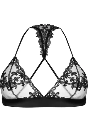 Fleur of England Onyx Boudoir bra