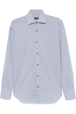BARBA Mini-check shirt