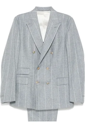ELEVENTY Striped two-piece suit