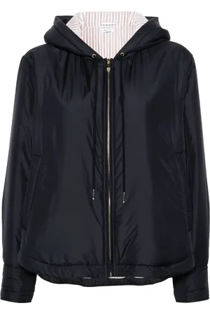 Thom Browne Hooded down shirt jacket