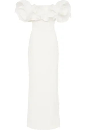 Rebecca Vallance Tessa ruffled gown