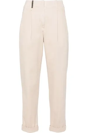 PESERICO SIGN Tapered chinos