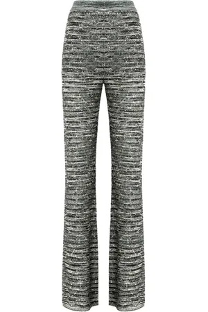 Missoni Sequin-embellished flared trousers