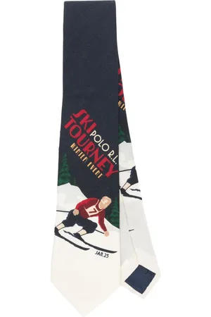 Ralph Lauren Skier wool tie