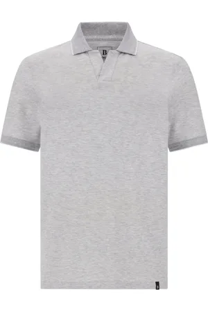 Boggi Milano M??lange-effect polo shirt