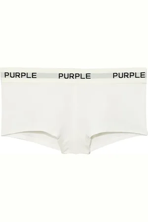 Purple Brand Logo-waistband boxers