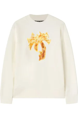 Palm Angels Burning Palm cotton sweatshirt