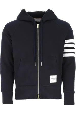 Thom Browne Classic Loopback 4-Bar full-zip hoodie
