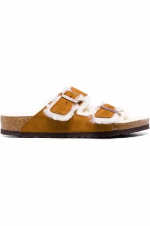 Birkenstock Shearling-lined sandals