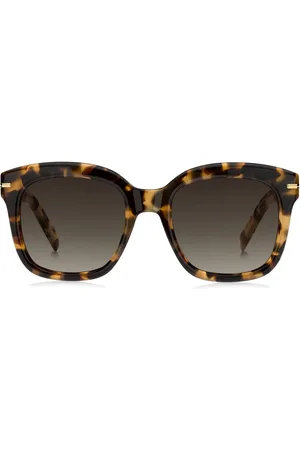 HUGO BOSS Tortoiseshell-effect sunglasses