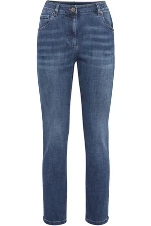 Brunello Cucinelli Distressed-finish denim jeans