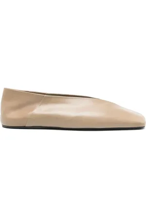 Jil Sander Leather ballet flats