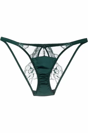 Fleur of England Ela lace thong
