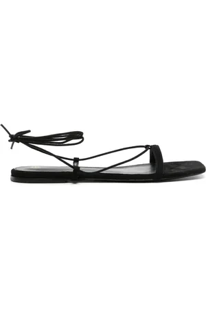 Totême Tie-fastening suede sandals