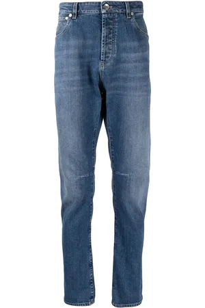 Brunello Cucinelli Leisure-fit straight-leg jeans