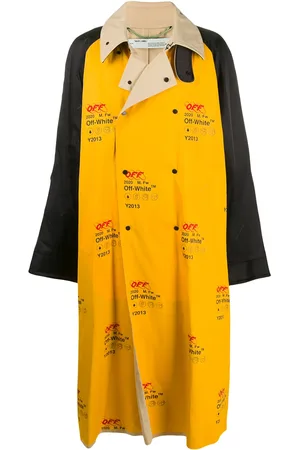 OFF-WHITE Industrial oversized trench coat