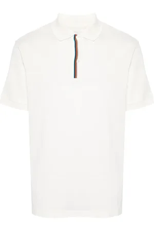 Paul Smith Signature Stripe-trim polo shirt