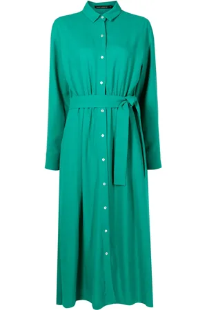 Lenny Niemeyer Tied-waist midi shirtdress
