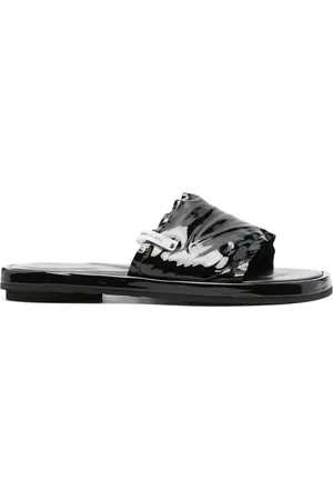 Premiata Patent leather slides