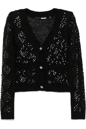 ROTATE Sequin-embellished cardigan
