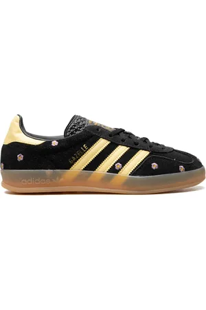 adidas Gazelle Indoor "Core /Almost Yellow/Floral" sneakers