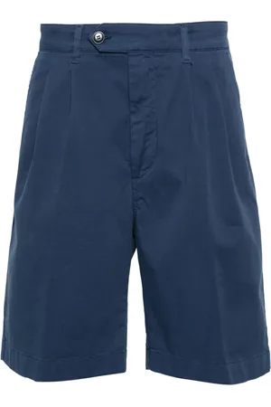CANALI Mid-rise chino shorts