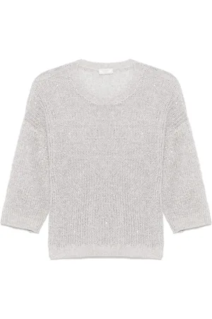 PESERICO SIGN Sequin-embellished sweater