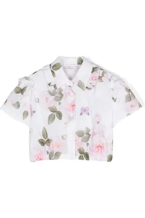 MONNALISA Floral-print shirt