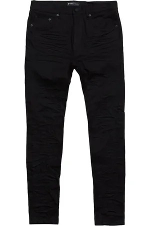 Purple Brand Crinkled slim-cut jeans