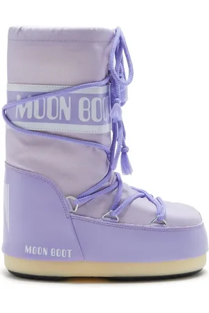 Moon Boot Icon logo-tape snow boots
