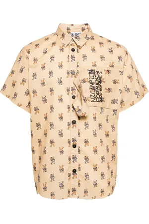 Natasha Zinko Graphic-print cotton shirt