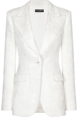 Dolce & Gabbana Turlington floral-brocade blazer