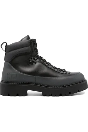 Tommy Hilfiger Panelled leather boots