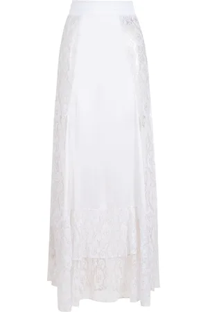 AMIR SLAMA Lace maxi skirt