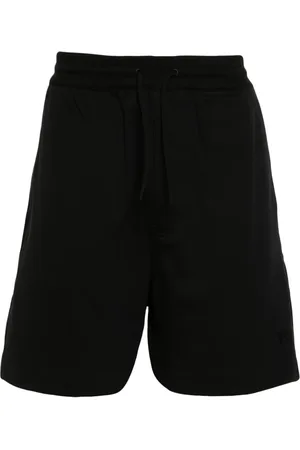 Y-3 Logo-print track shorts