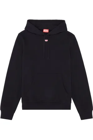 Diesel S-Ginn-Hood-D logo-appliqu?? hoodie