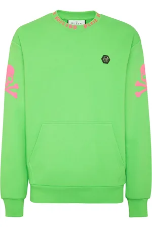 Philipp Plein Skull-print cotton sweatshirt