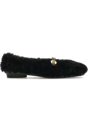 Salvatore Ferragamo Fluffy ballerina shoes